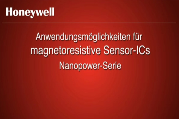 Video Anwendung Honeywell magnetoresistive Sensor-ICs